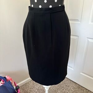Ann Taylor Black Pencil Skirt